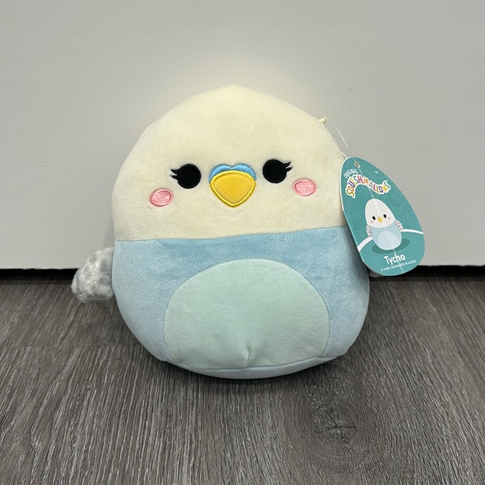 3x$25 ‼️ NWT Tycho the Parakeet Squishmallow